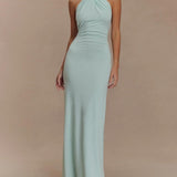 Solana Halter Maxi Dress