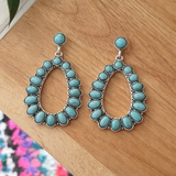 Celestia Turquoise Drop Earrings