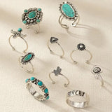 Silverton 10-Piece Western Ring Set