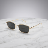 Rivona Rectangle Mirror Lens Sunglasses