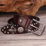 Ridgeway Top-Grain Leather Western Belt