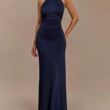 Solana Halter Maxi Dress