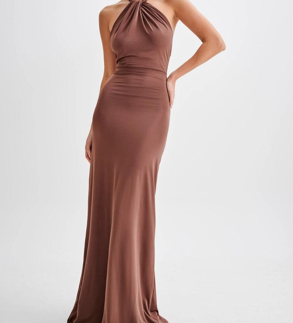 Solana Halter Maxi Dress