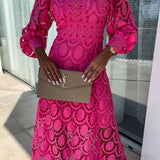 Bellaire Lace Midi Dress
