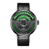Veyron Automatic Mechanical Leather Watch