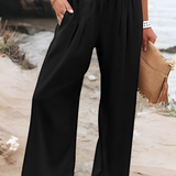 Havana Wide-Leg Beach Pants