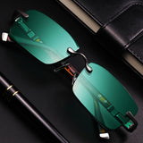 Ashford Frameless Polycarbonate Sunglasses