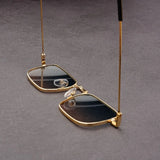 Cortez Square Frame Gradient Sunglasses