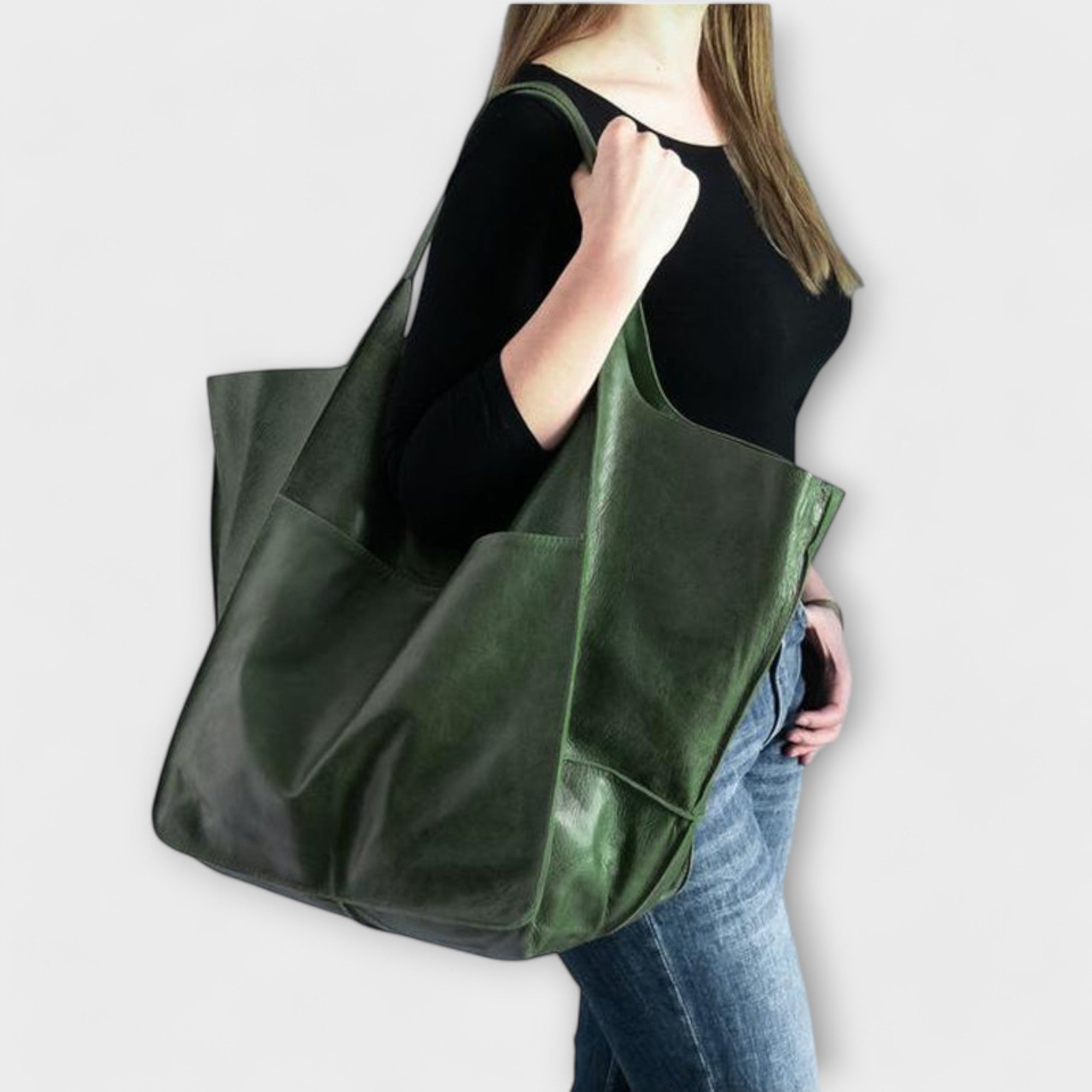 Maren Spacious Canvas Tote Bag