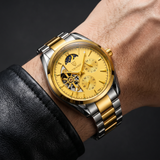 Meridian Automatic Skeleton Moon Phase Watch