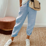 Marina High-Waist Wide-Leg Pants