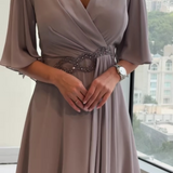 Savina V-Neck Maxi Dress