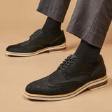 Zaviar Genuine Leather Shoes