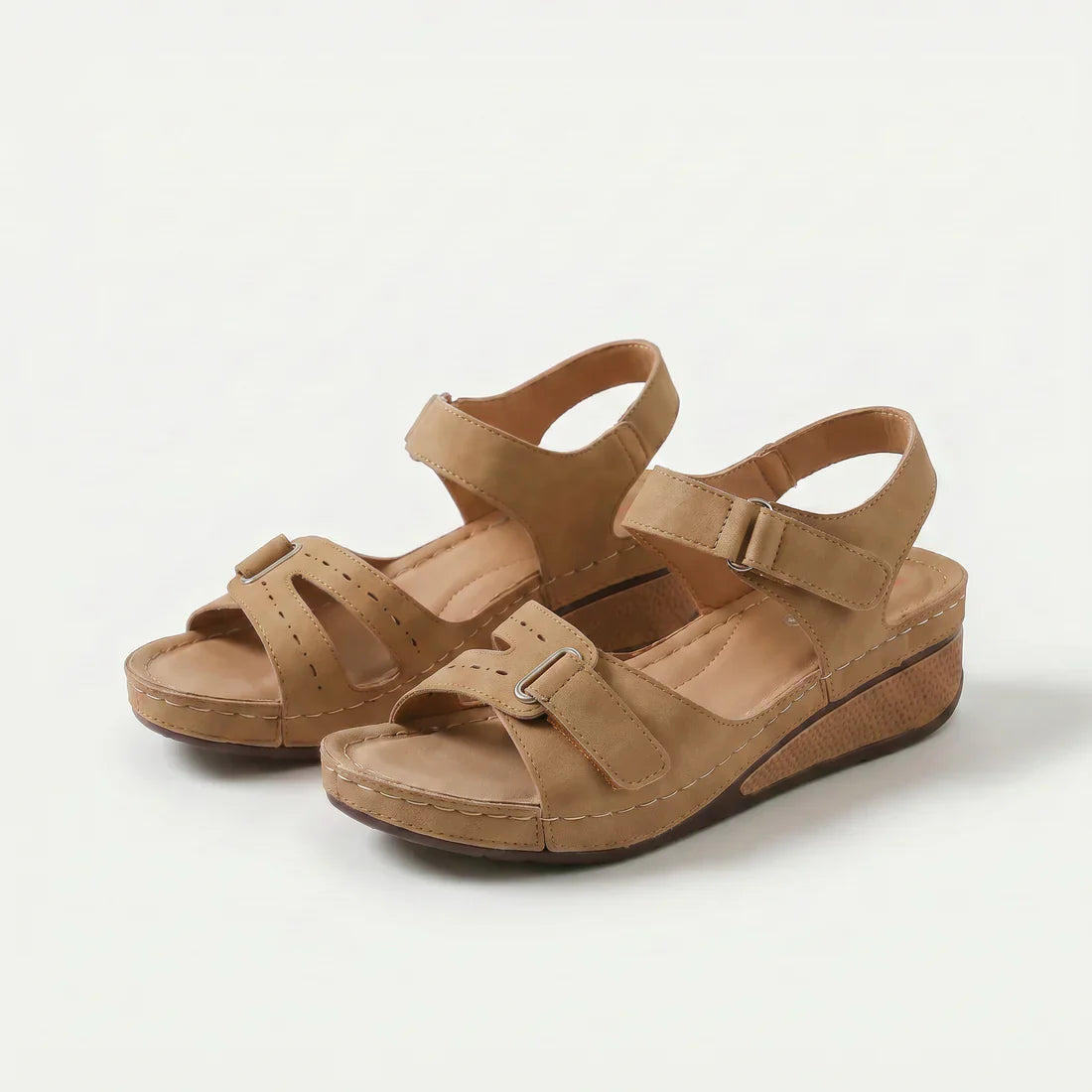 SANDY ORTHOPEDIC WEDGED SANDALS