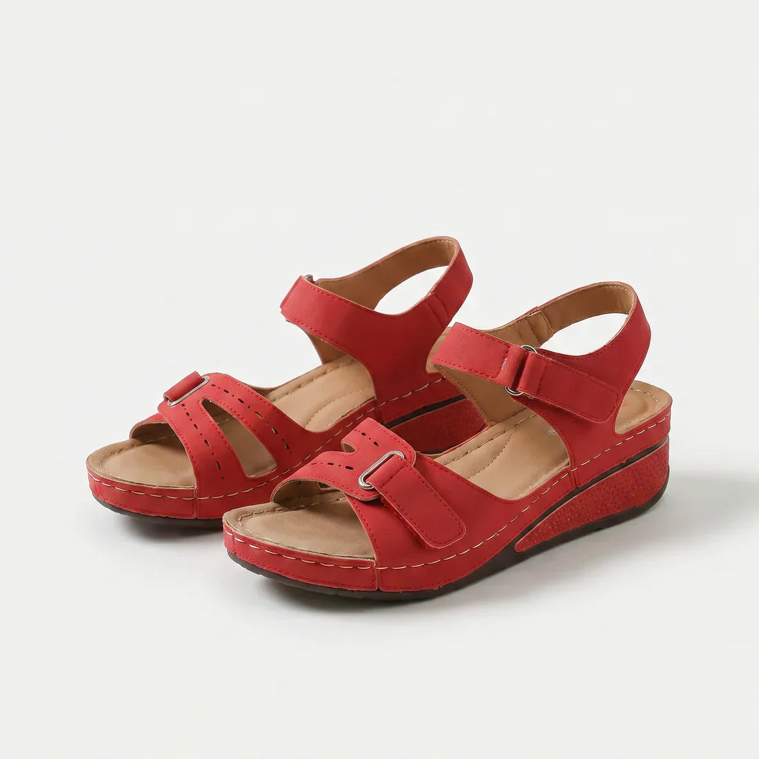 SANDY ORTHOPEDIC WEDGED SANDALS